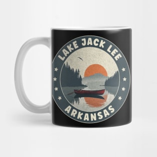 Lake Jack Lee Arkansas Sunset Mug